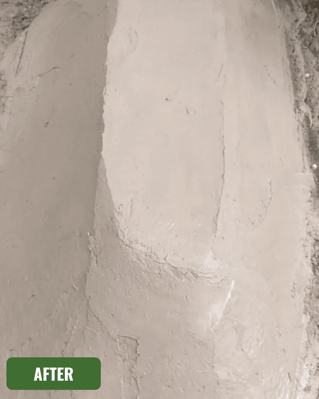 Grave after cleaning in Quetta
